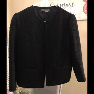 Black Vince tweed blazer size 6
